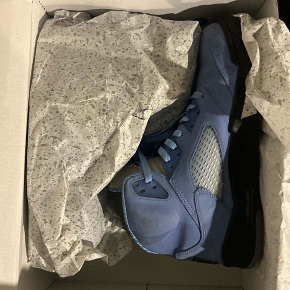 Jordan White, Black, and Red Sneakers - Picture 3 of 16